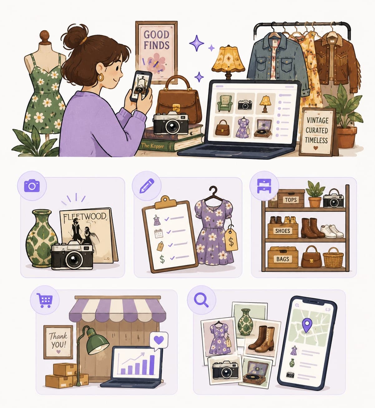 Inventory Management for Vintage & Resale Shops